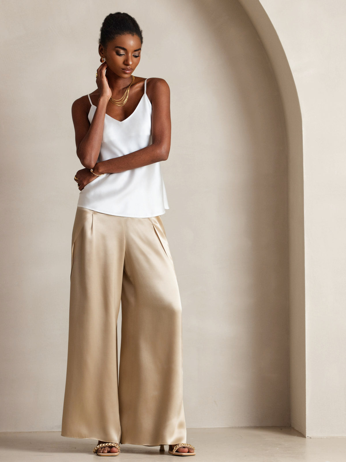 [Wit] SilkSilky-NL Camisoles 003