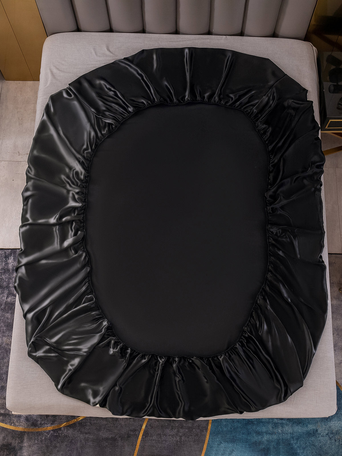 [Zwart] SilkSilky-NL 19Momme Bedding Set 003