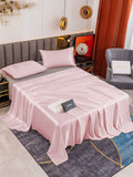 SilkSilky NL 19Momme Pure Silk Bedding Set Roze 001