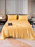 SilkSilky NL 22Momme Pure Silk Bedding Set Champagne 001