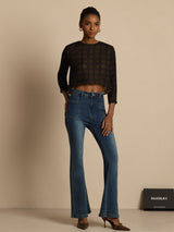 [Zwart] SilkSilky-NL Blouse 006