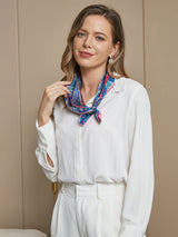 [P049] SilkSilky-NL Pure Silk Scarf 004