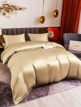 [Beige] SilkSilky-NL 19Momme Bedding Set 004