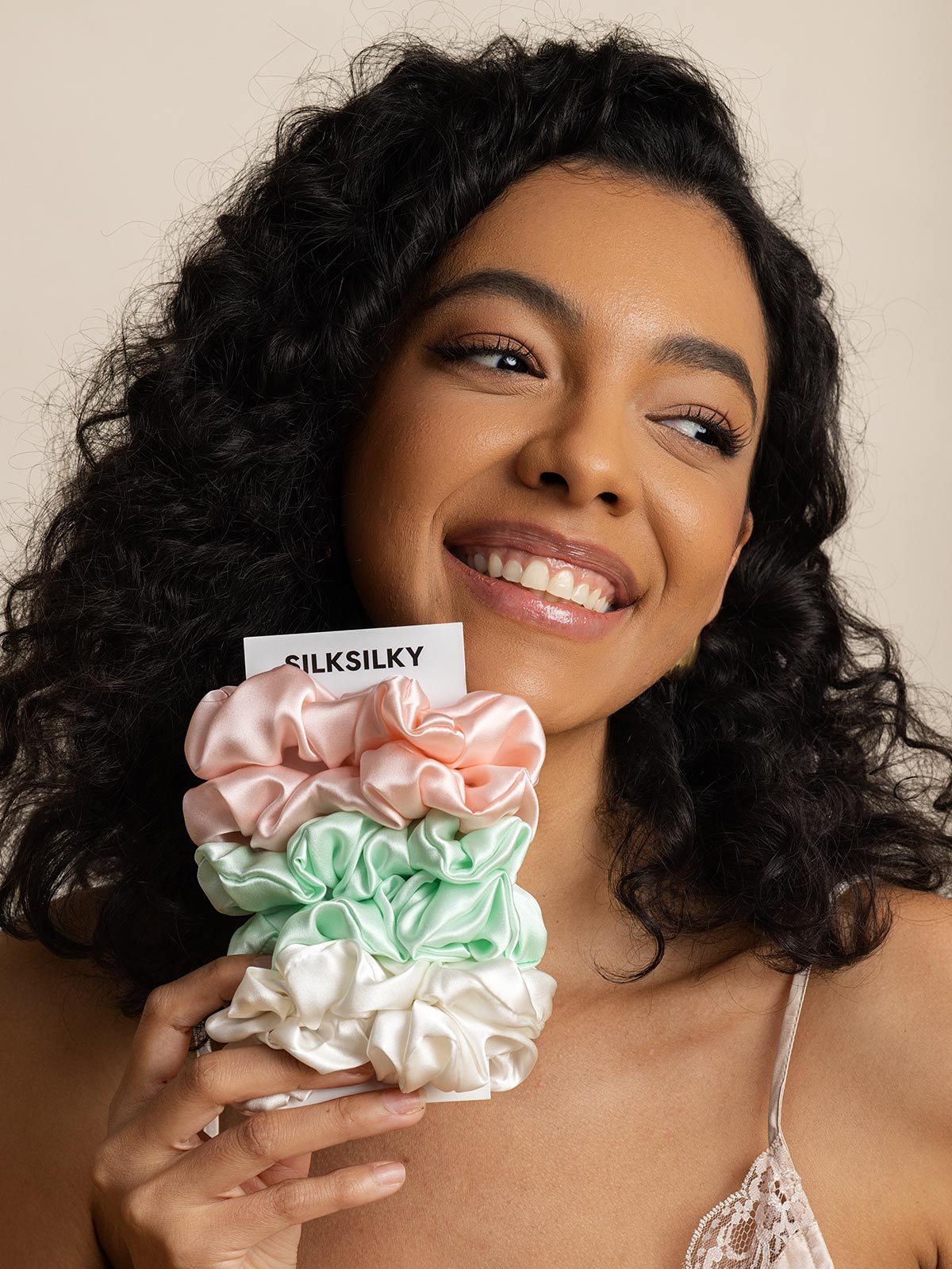 [Group2] SilkSilky-NL Pure Silk Scrunchie 006