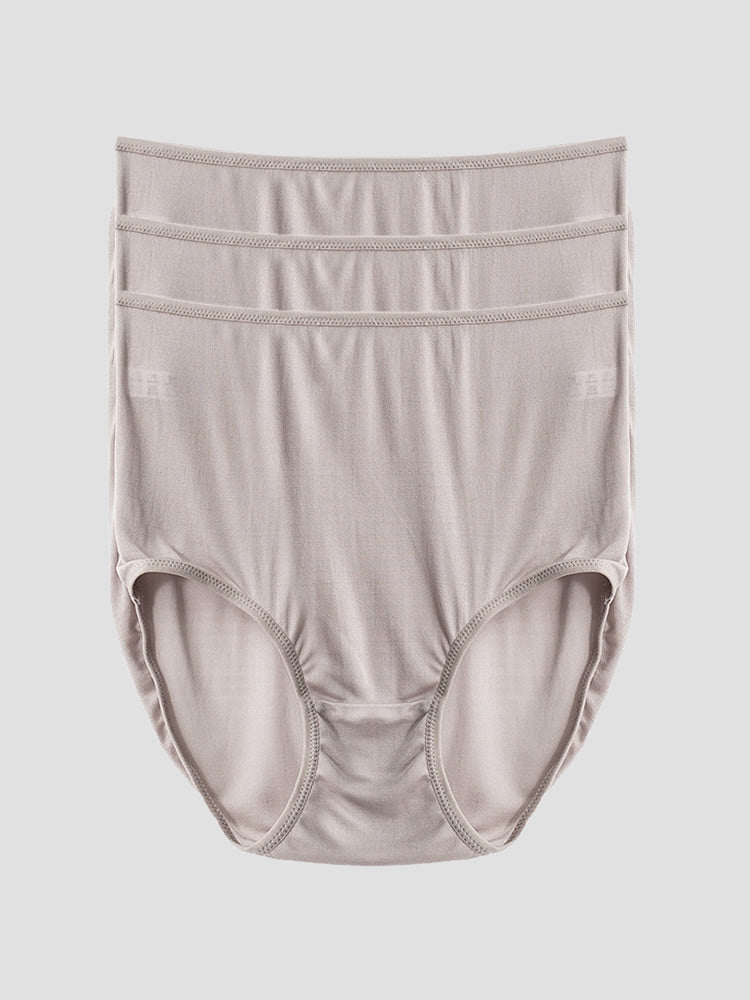 SilkSilky-NL Zijde Gebreid Panty Grijs 002