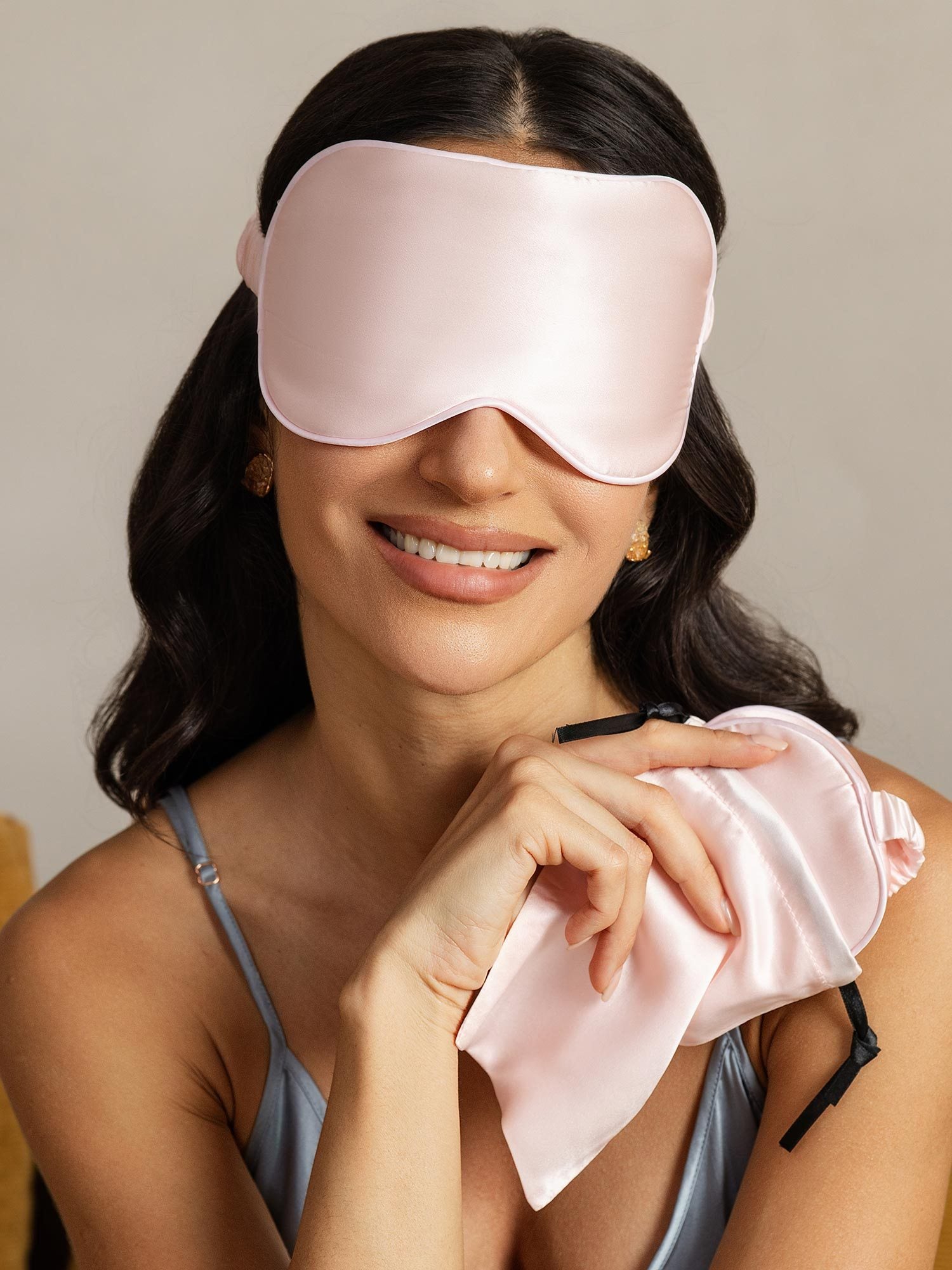 [Roze] SilkSilky-NL Zijde Eye Mask 002