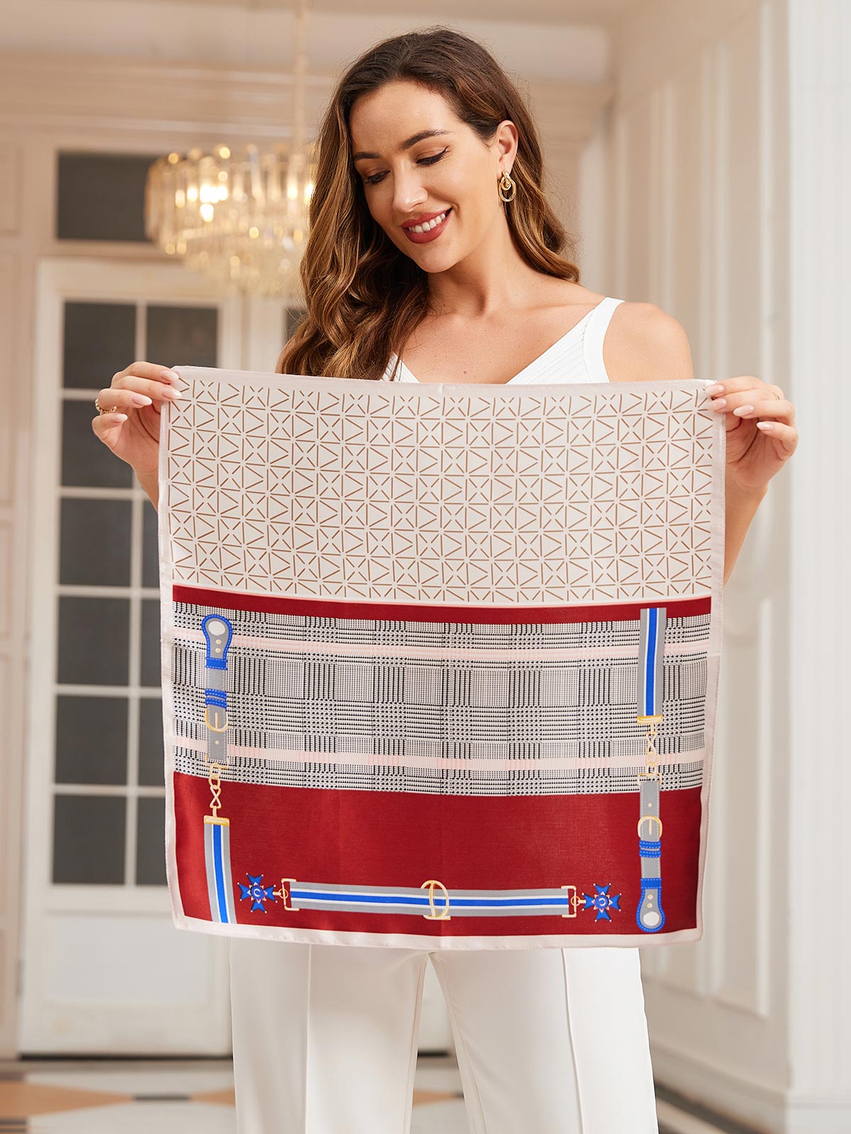 [P037] SilkSilky-NL Pure Silk Scarf 003