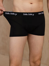[Zwart] SilkSilky-NL Mens Underwear 003
