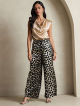 [Leopard] SilkSilky-NL Womens Pants 007,