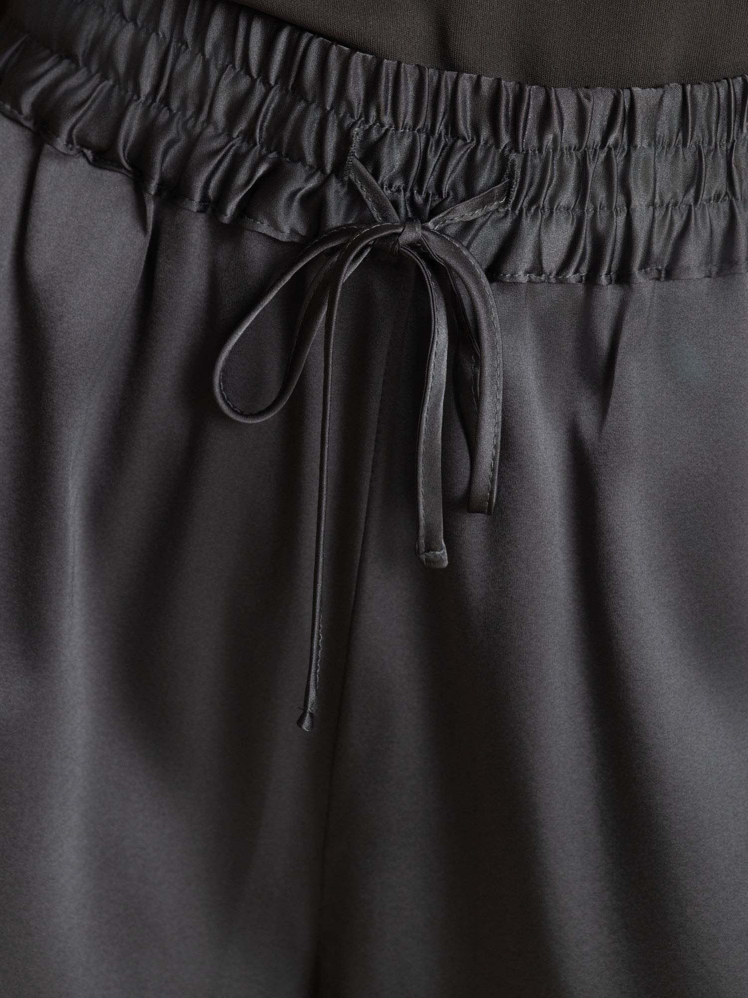 [Donkergrijs] SilkSilky-NL 19Momme Dames Korte Broek 006