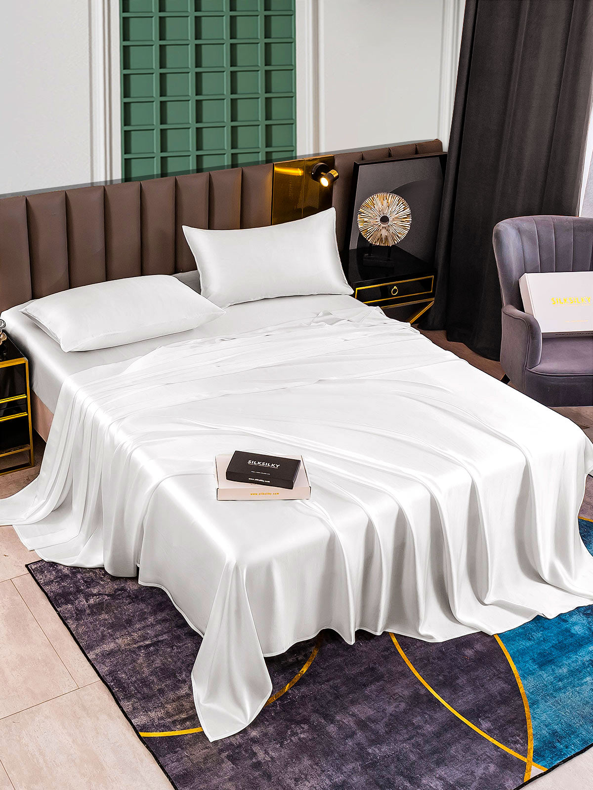 [Wit] SilkSilky-NL 25Momme Bedding Set 002