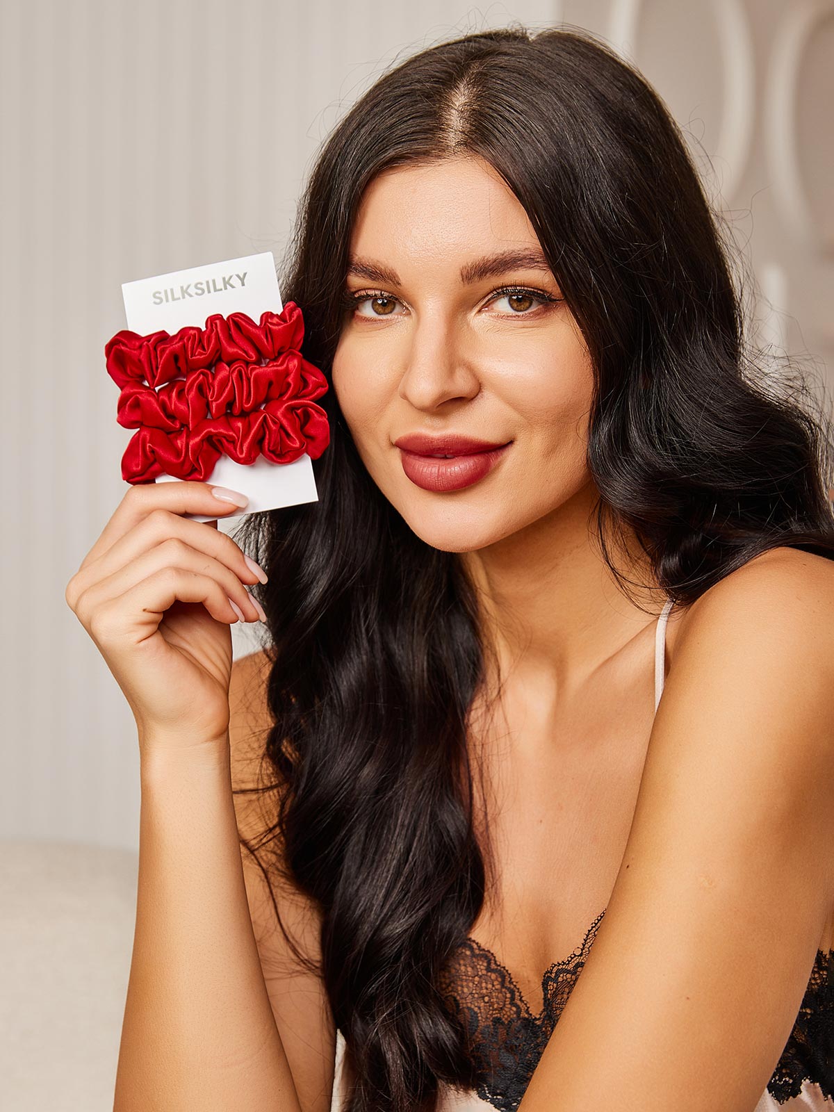 [Wijn] SilkSilky-NL Scrunchie 001