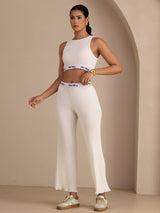 [Wit] SilkSilky-NL Sleeveless Crew Neck Women's Outfit Sets 003