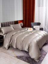 [Grijs] SilkSilky-NL 22Momme Bedding Set 004,