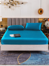 [Koningsblauw] SilkSilky-NL 19Momme Bedding Set 002