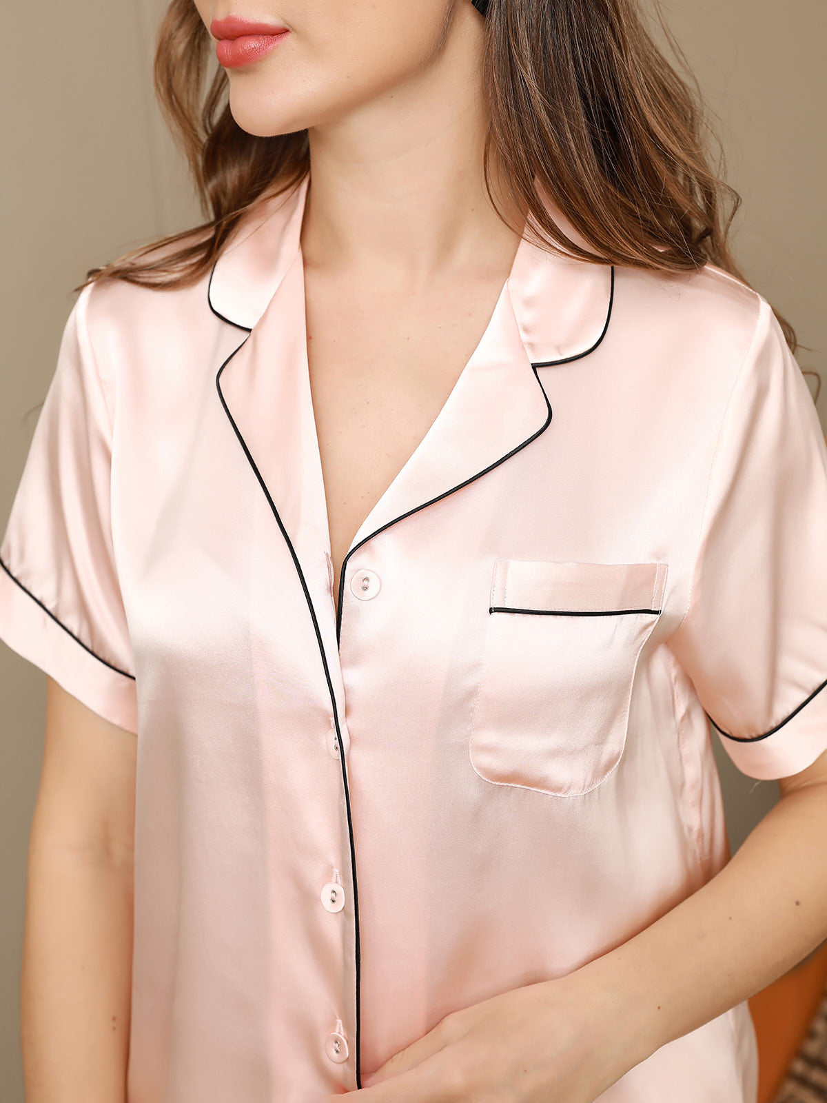 [Roze] SilkSilky-NL Womens Pajamas 008