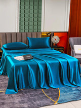 [Koningsblauw] SilkSilky-NL 25Momme Bedding Set 002