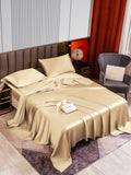 SilkSilky NL 22Momme Pure Silk Bedding Set Beige 002