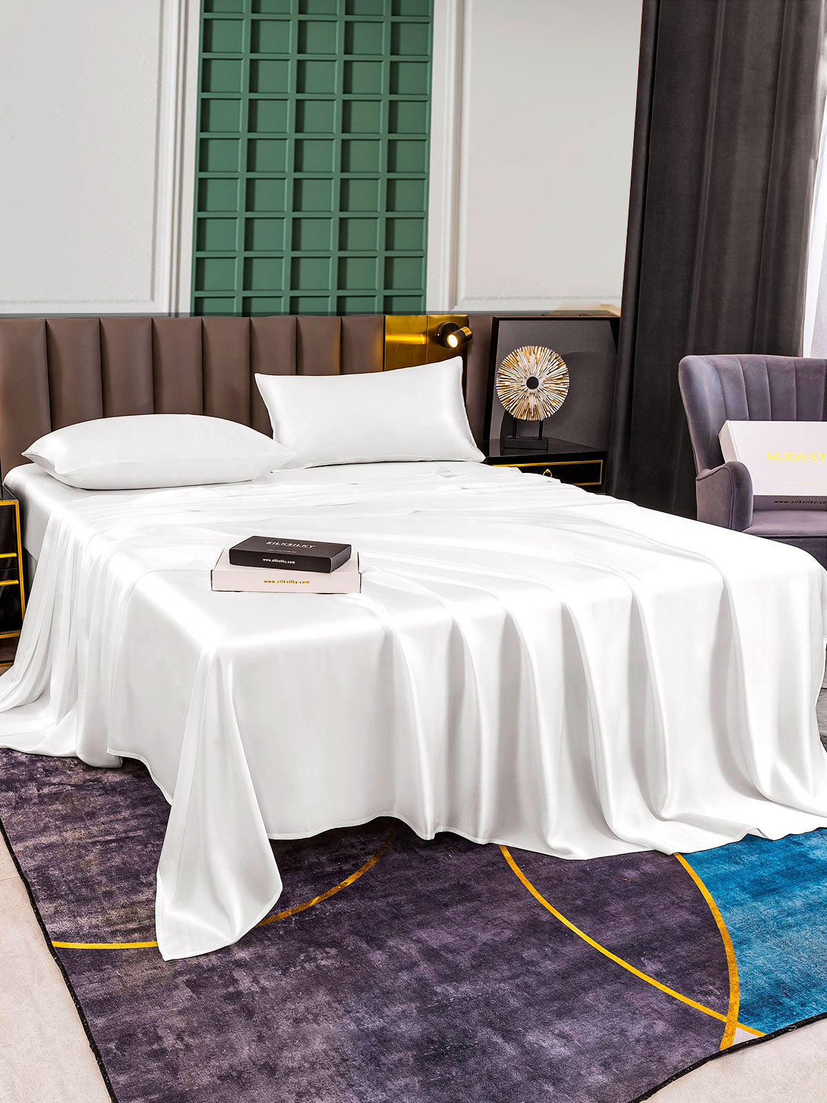 [Wit] SilkSilky-NL 25Momme Bedding Set 005