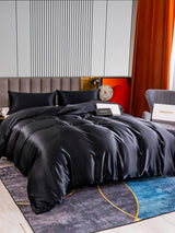 [Zwart] SilkSilky-NL 22Momme Bedding Set 003,