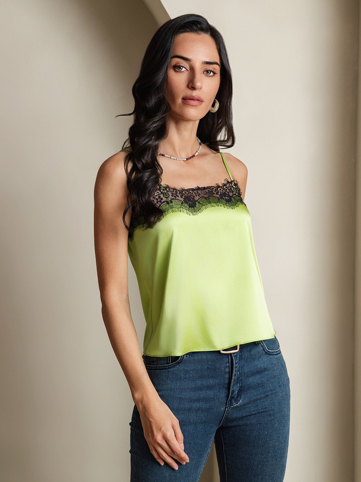 [Mintgroen] SilkSilky-NL 19Momme Zijde Camisoles 004