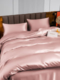 SilkSilky NL 22Momme Pure Silk Bedding Set BleekMauve 005