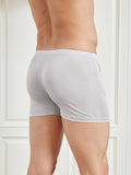 SilkSilky NL Zijde Gebreid Mens Underwear Grijs 005