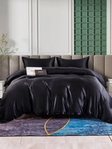 [Zwart] SilkSilky-NL 25Momme Bedding Set 002