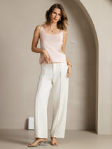[Roze] SilkSilky-NL Sleeveless Cami-Top 005