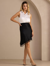 [Zwart] SilkSilky-NL Skirt 008