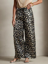 [Leopard] SilkSilky-NL Womens Pants 004,