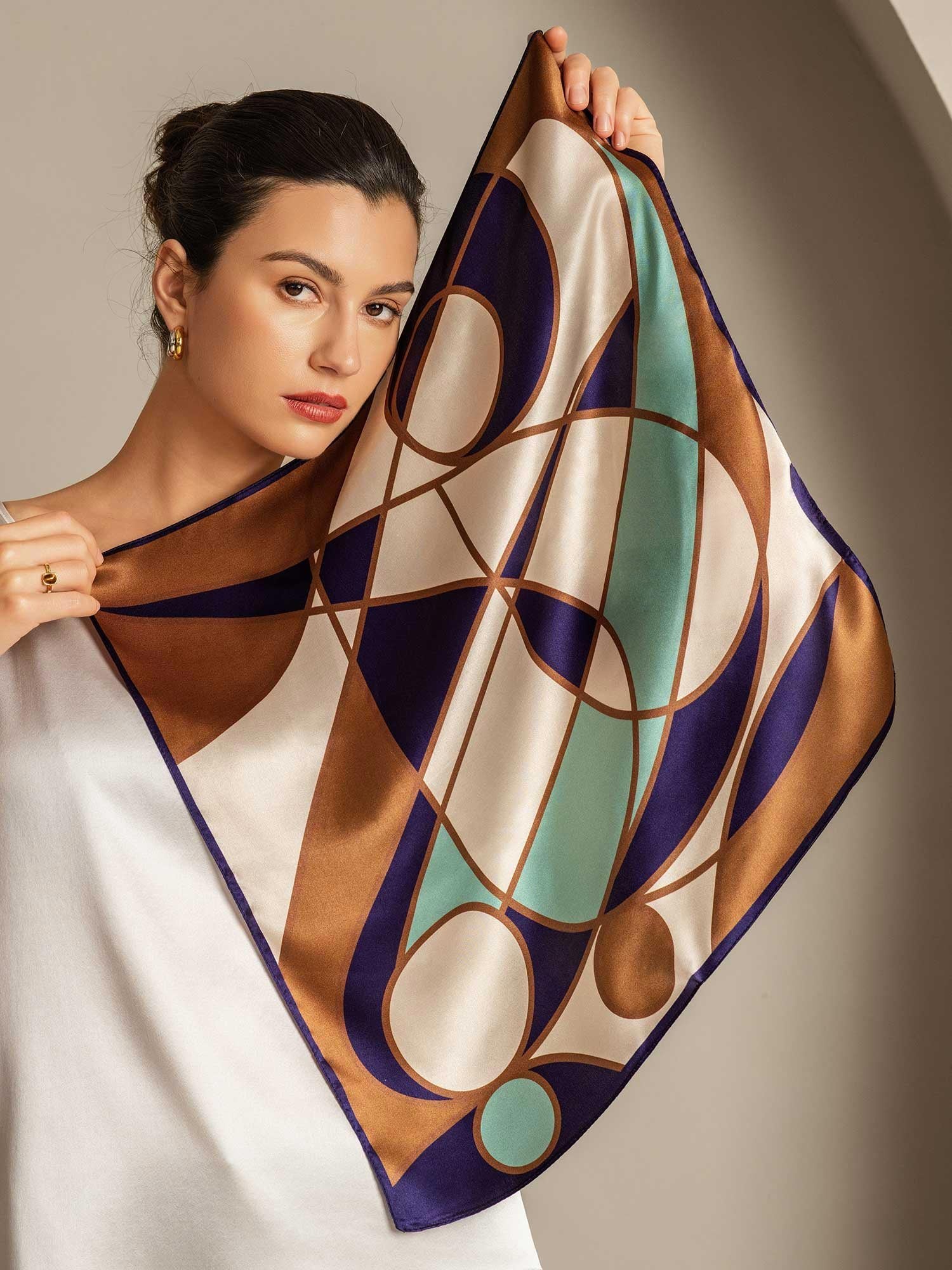 [P104] SilkSilky-NL Zijde Scarf 004,