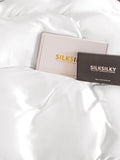 SilkSilky-NL 25Momme Duvet Cover Wit 004