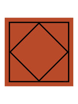[Oranje Vierkant] SilkSilky-NL Sjaal 001