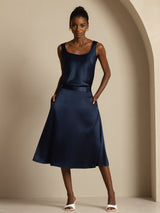[Donkerblauw] SilkSilky-NL Rok 006