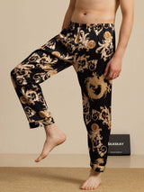 [Zwarte Draak] SilkSilky-NL Mens Sleep Bottoms 001