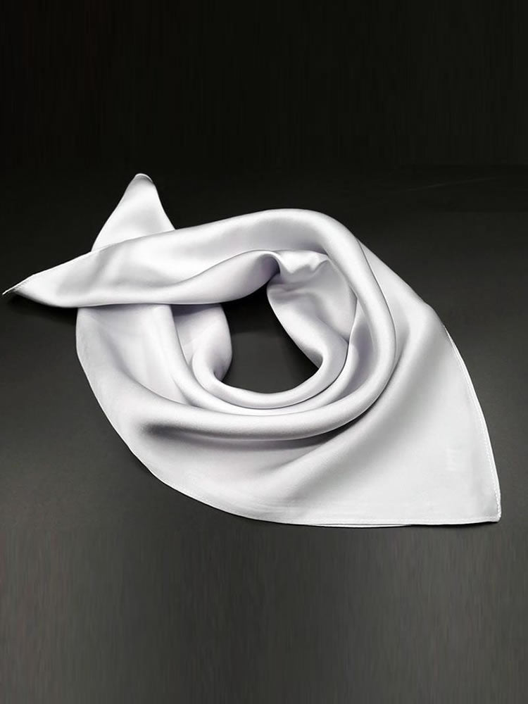 SilkSilky NL Pure Silk Scarf Grijs 001