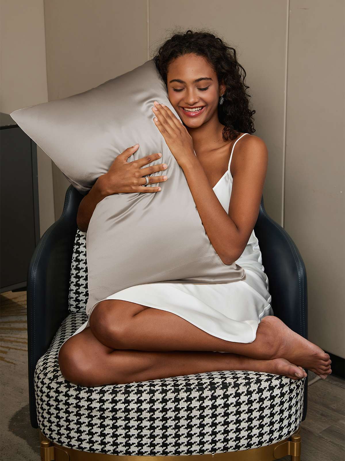 [Grijs] SilkSilky-NL 19Momme Pillowcase 002