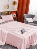 SilkSilky NL 19Momme Pure Silk Bedding Set Roze 004