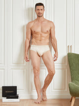 [Beige] SilkSilky-NL Heren Ondergoed 006