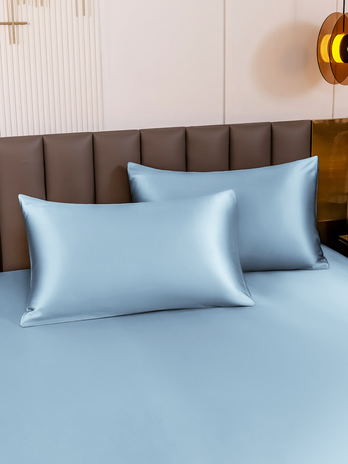 [Lichtblauw] SilkSilky-NL 19Momme Pillowcase 003