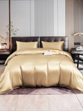 SilkSilky NL 22Momme Pure Silk Bedding Set Beige 001