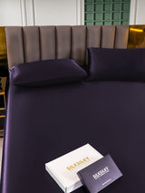 [Donkerpaars] SilkSilky-NL 25Momme Bedding Set 005