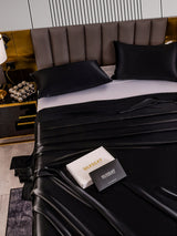 [Zwart] SilkSilky-NL 22Momme Bedding Set 005