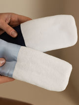 [Donkerblauw+Lichtblauw] SilkSilky-NL Oogmasker 004