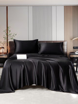 [Zwart] SilkSilky-NL 22Momme Bedding Set 001,
