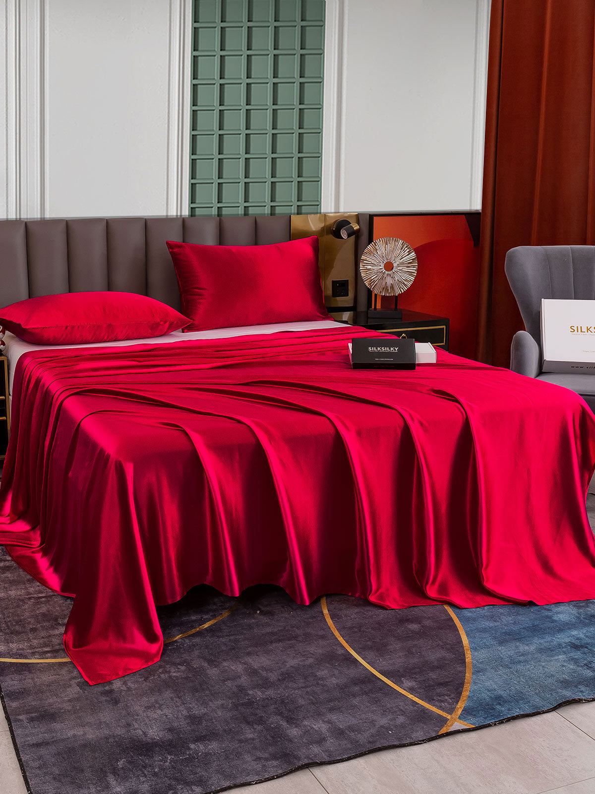[Wijn] SilkSilky-NL 25Momme Bedding Set 001