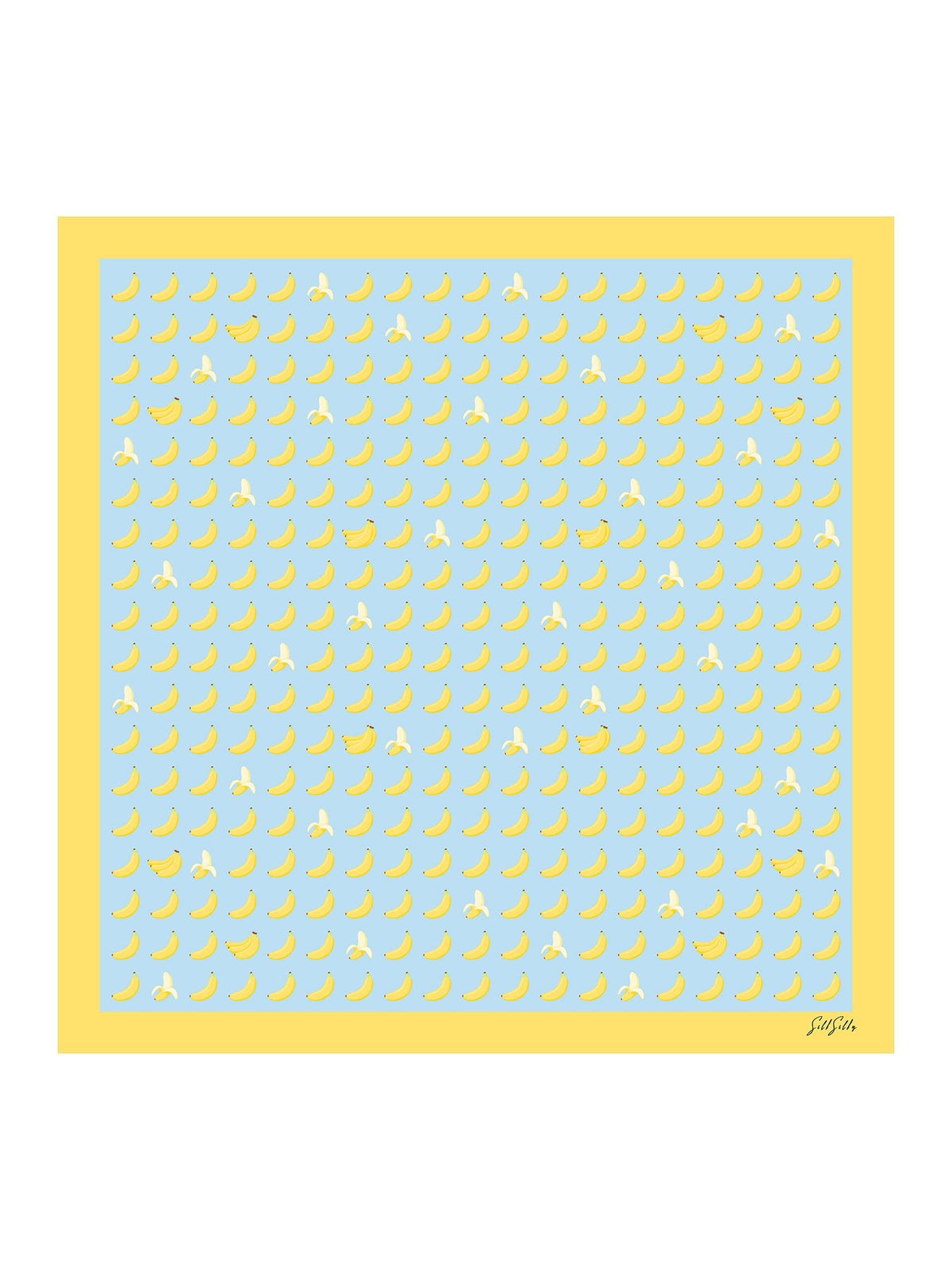 [Blauwe Banaan] SilkSilky-NL Sjaal 001