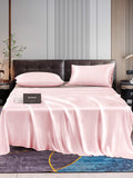 SilkSilky NL 22Momme Pure Silk Bedding Set Roze 001