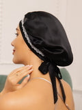 SilkSilky-NL Sleep Cap Zwart 003